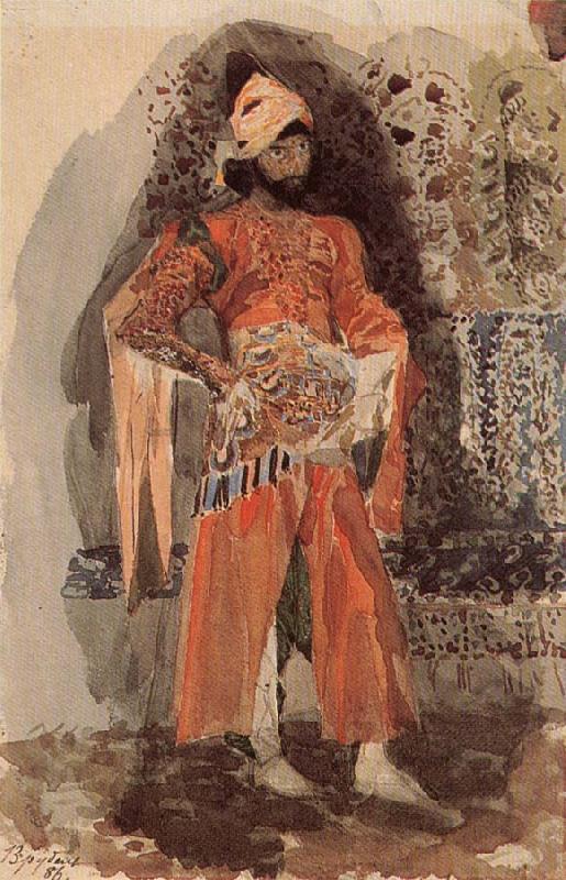 Mikhail Vrubel A Perslan Prince china oil painting image